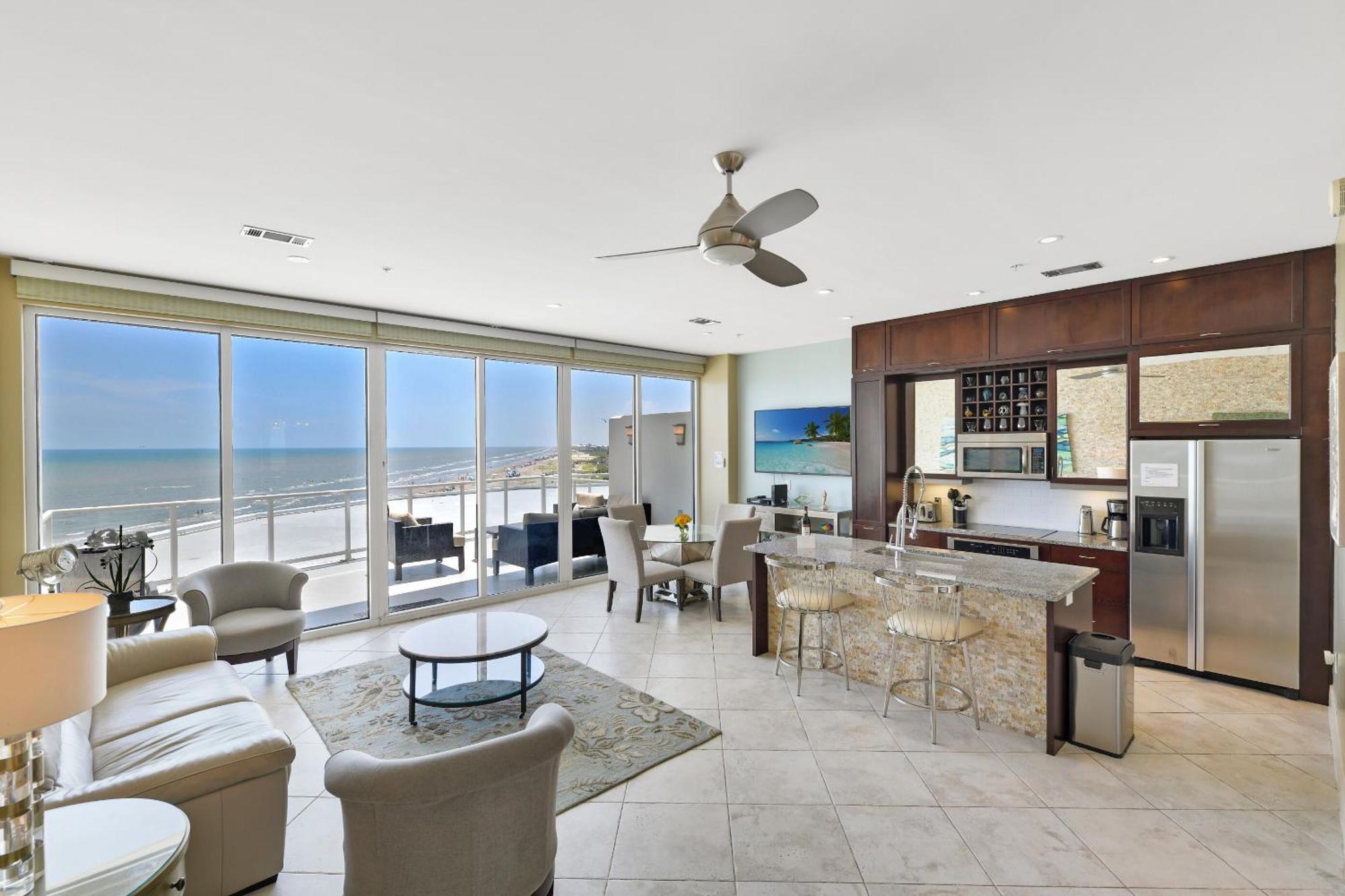 Diamond Beach Penthouse 5Ph3 Galveston Bagian luar foto